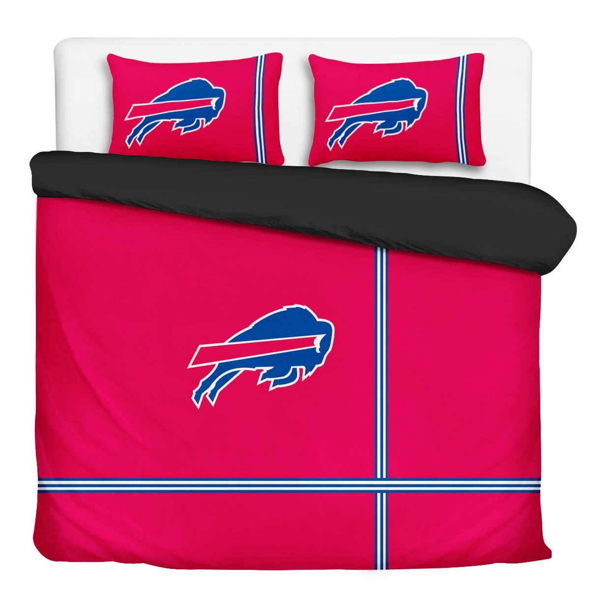 Buffalo Bills 3-Piece Full Bedding 001